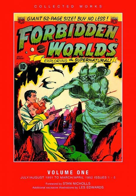Cover Art for ACG COLL WORKS FORBIDDEN WORLDS HC VOL 01