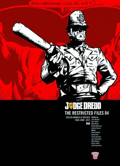 Cover Art for JUDGE DREDD RESTRICTED FILES TP VOL 04
