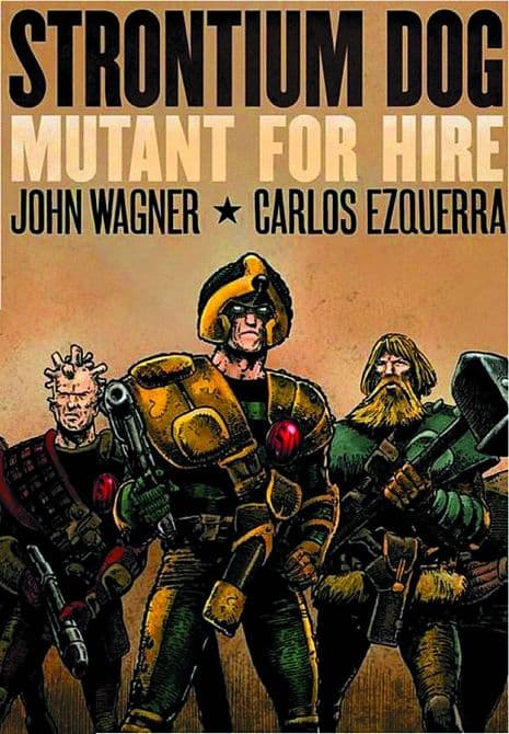 Cover Art for STRONTIUM DOG MUTANT FOR HIRE TP