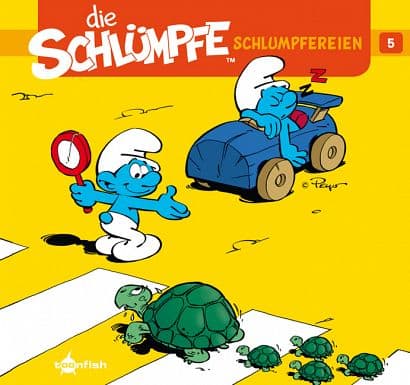 Cover Art for DIE SCHLÜMPFE-SCHLUMPFEREIEN-KURZGESCHICHTEN UND CARTOON-STRIPS