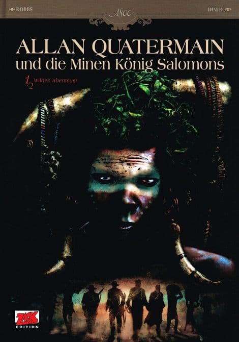 Cover Art for ALLAN QUATERMAIN UND DIE MINEN KÖNIG SALOMONS