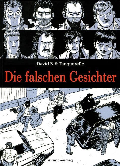 Cover Art for DIE FALSCHEN GESICHTER