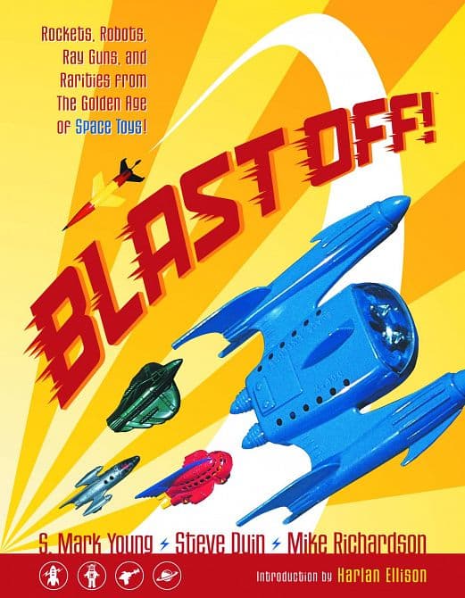 Cover Art for BLAST OFF ROCKETS RAYGUNS ROBOTS & RARITIES TP