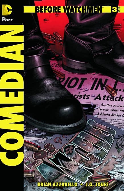 Cover Art for BEFORE WATCHMEN COMEDIAN