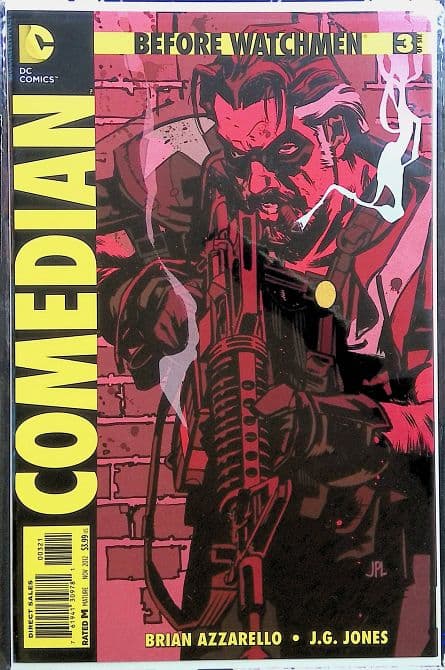 Cover Art for BEFORE WATCHMEN COMEDIAN | 1: 25 John Paul Leon