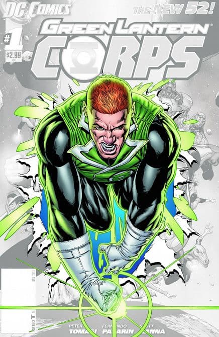 Cover Art for GREEN LANTERN CORPS ( 2011-2015 )