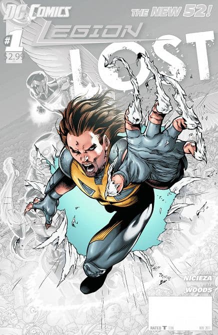 Cover Art for LEGION LOST
