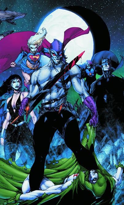 Cover Art for JUSTICE LEAGUE OF AMERICA RISE OF ECLIPSO TP
