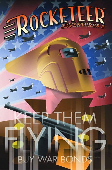 Cover Art for ROCKETEER ADVENTURES HC VOL 02