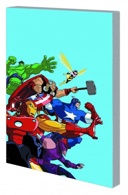 Cover Art for MARVEL UNIVERSE AVENGERS EARTHS HEROES DIGEST TP VOL 01