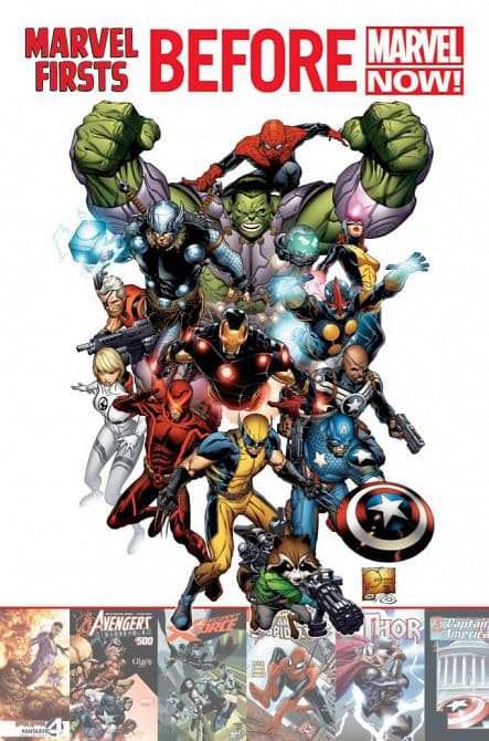 Cover Art for MARVEL FIRSTS REEVOLUTION TP
