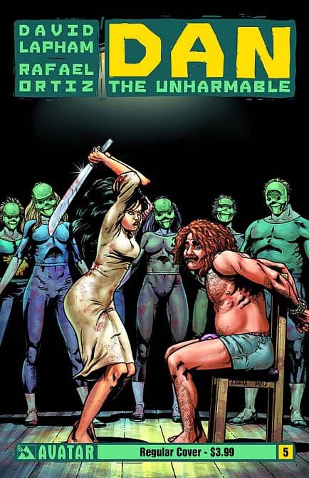 Cover Art for DAN THE UNHARMABLE