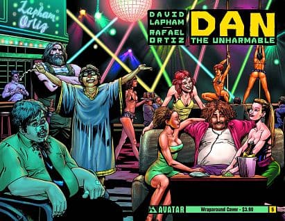 Cover Art for DAN THE UNHARMABLE