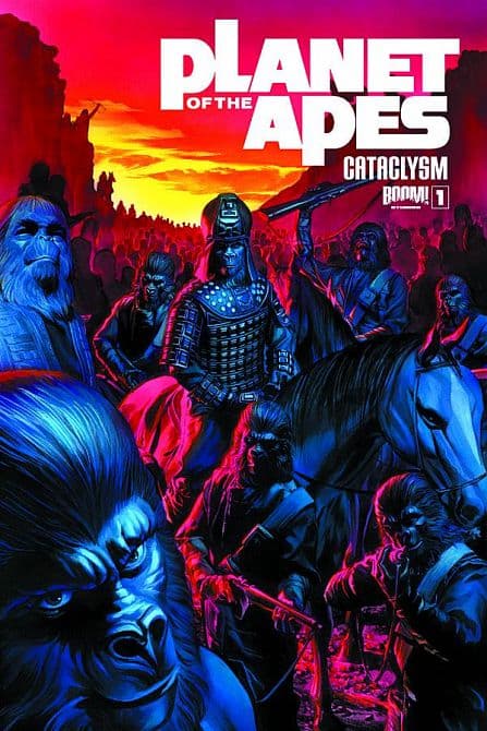 Cover Art for PLANET OF THE APES CATACLYSM