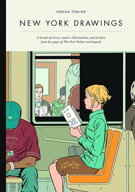 Cover Art for NEW YORK DRAWINGS ADRIAN TOMINE HC