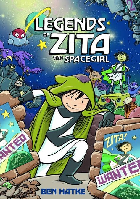 Cover Art for LEGENDS OF ZITA THE SPACEGIRL GN