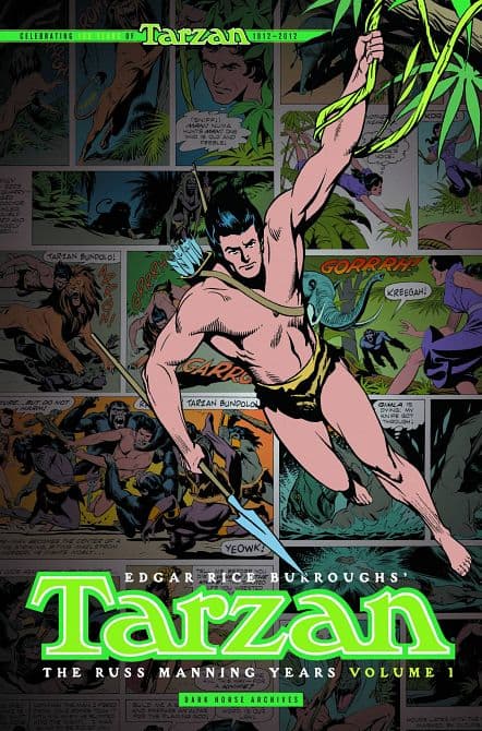 Cover Art for TARZAN RUSS MANNING YEARS HC VOL 01
