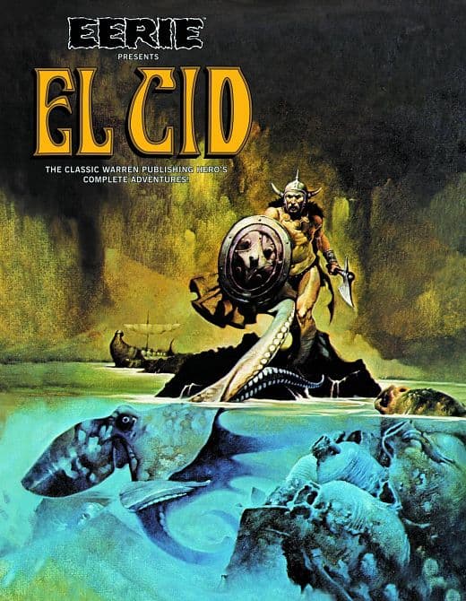 Cover Art for EERIE PRESENTS EL CID HC