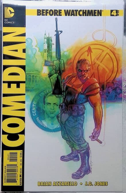 Cover Art for BEFORE WATCHMEN COMEDIAN | 1: 25 Brian Stelfreeze