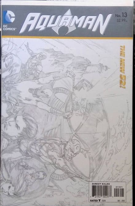 Cover Art for AQUAMAN ( 2011-2016 ) | 1: 25 Ivan Reis & Joe Prado