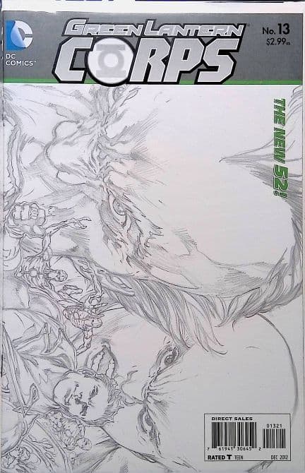 Cover Art for GREEN LANTERN CORPS | 1: 25 Ivan Reis