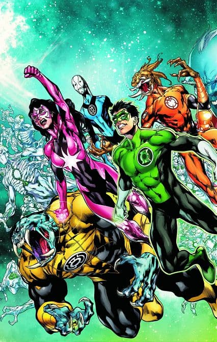 Cover Art for GREEN LANTERN NEW GUARDIANS
