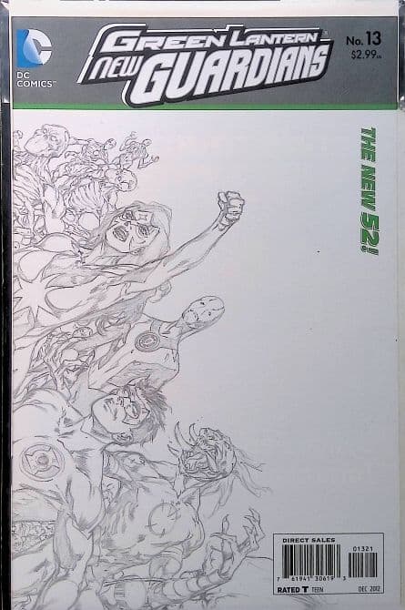 Cover Art for GREEN LANTERN NEW GUARDIANS | 1: 25 Ivan Reis
