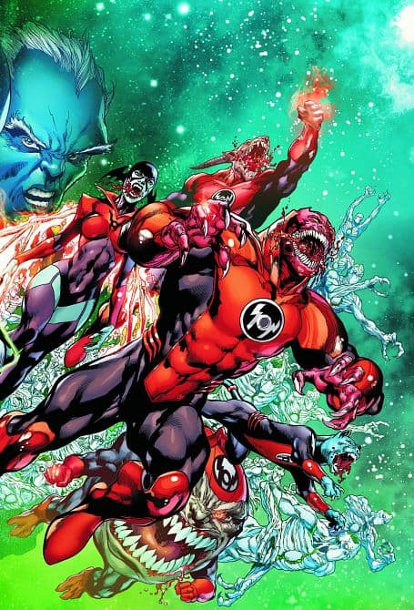 Cover Art for RED LANTERNS