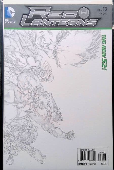 Cover Art for RED LANTERNS | 1: 25 Ivan Reis