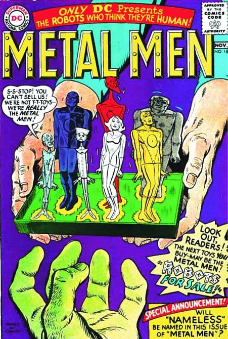 Cover Art for METAL MEN ARCHIVES HC VOL 02