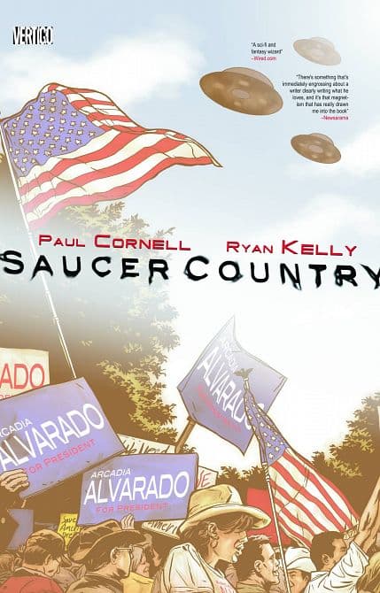Cover Art for SAUCER COUNTRY TP VOL 01 RUN