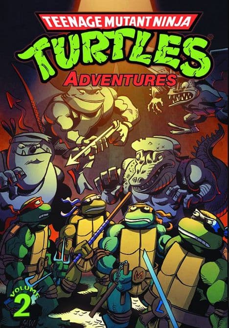 Cover Art for TEENAGE MUTANT NINJA TURTLES ADVENTURES TP VOL 02