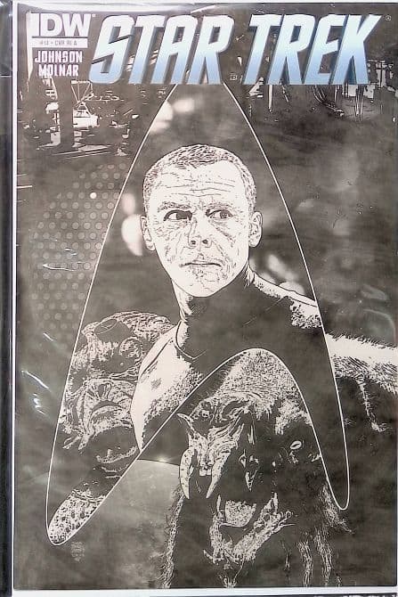 Cover Art for STAR TREK ONGOING | 1: 10 Tim Bradstreet