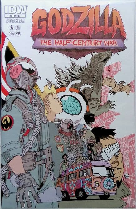 GODZILLA HALF CENTURY WAR | 1: 10 Brandon Graham