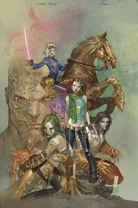 Cover Art for CYBER FORCE ( 2012-2014 )