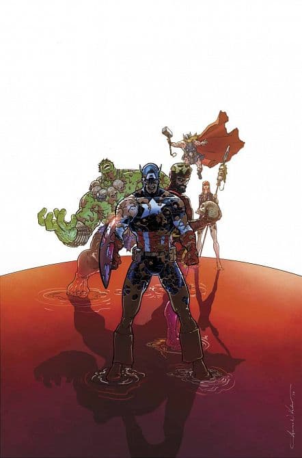 Cover Art for MARVEL UNIVERSE VS AVENGERS