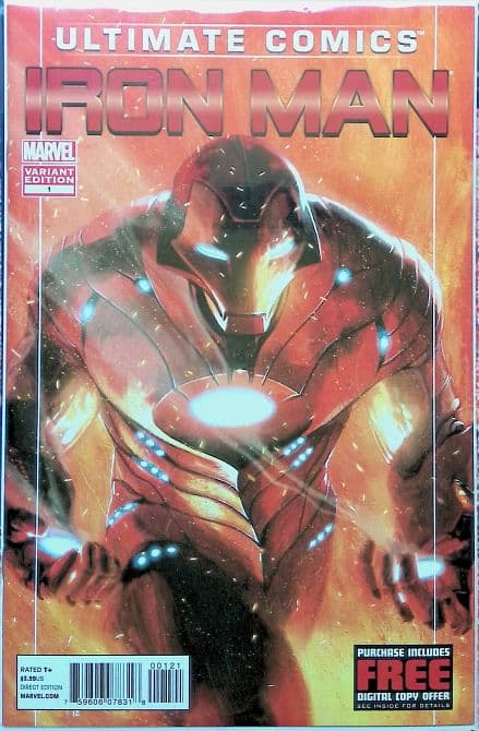 Cover Art for ULTIMATE COMICS IRON MAN | 1: 20 Gabriele Dell'Otto