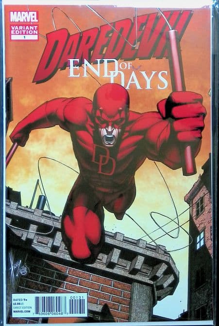 Cover Art for DAREDEVIL END OF DAYS | 1: 25 Dale Keown