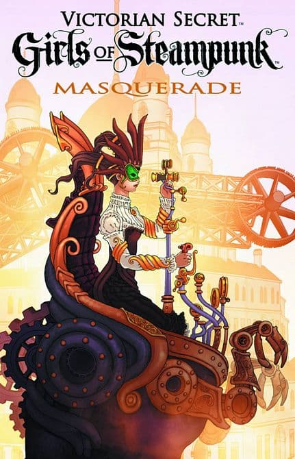 Cover Art for VICTORIAN SECRET GIRLS OF STEAMPUNK