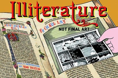 Cover Art for CAROL LAYS ILLITERATURE HC