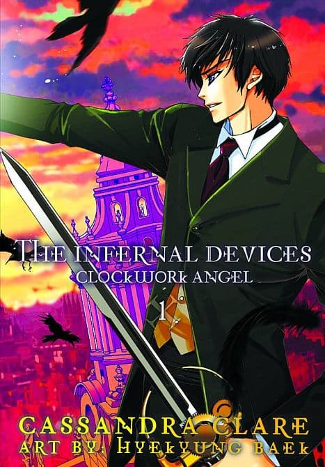 Cover Art for INFERNAL DEVICES CLOCKWORK ANGEL GN VOL 01