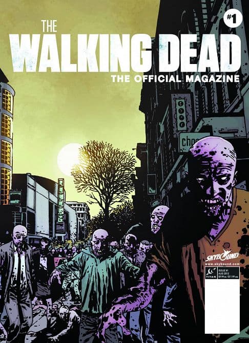 Cover Art for WALKING DEAD MAGAZINE