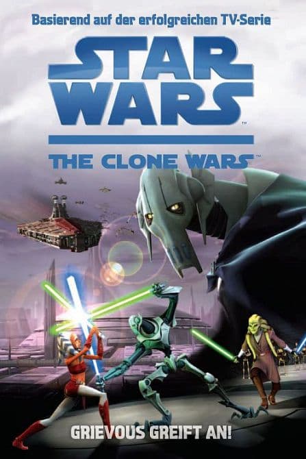 Cover Art for STAR WARS THE CLONE WARS-GRIEVOUS GREIFT AN!