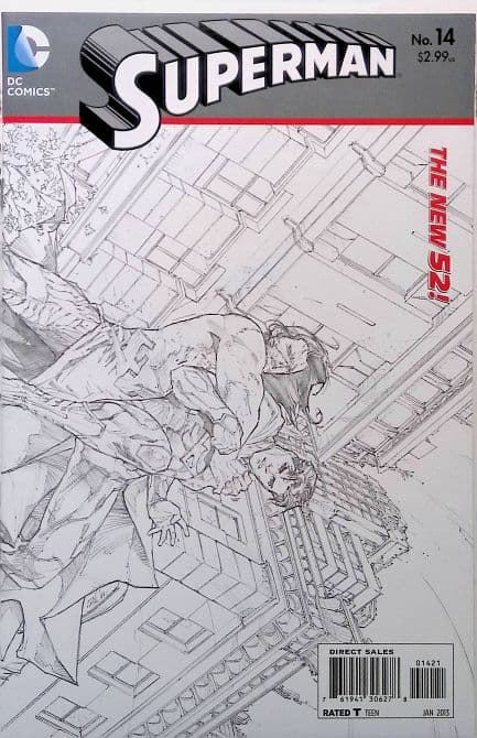 Cover Art for SUPERMAN ( 2011-2016 ) | 1: 25 Kenneth Rocafort