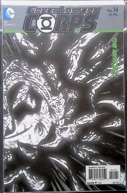 Cover Art for GREEN LANTERN CORPS | 1: 25 Scott Clark