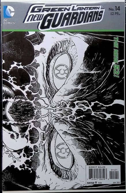 Cover Art for GREEN LANTERN NEW GUARDIANS | 1: 25 Aaron Kuder