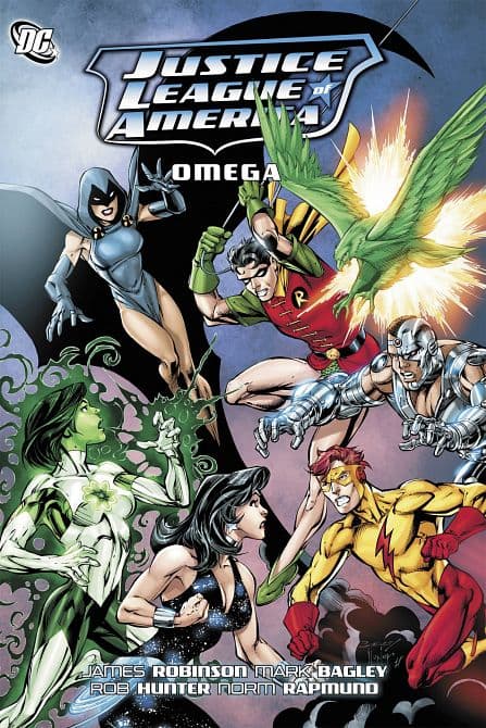 Cover Art for JUSTICE LEAGUE OF AMERICA OMEGA TP