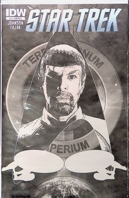 Cover Art for STAR TREK ONGOING | 1: 10 Tim Bradstreet