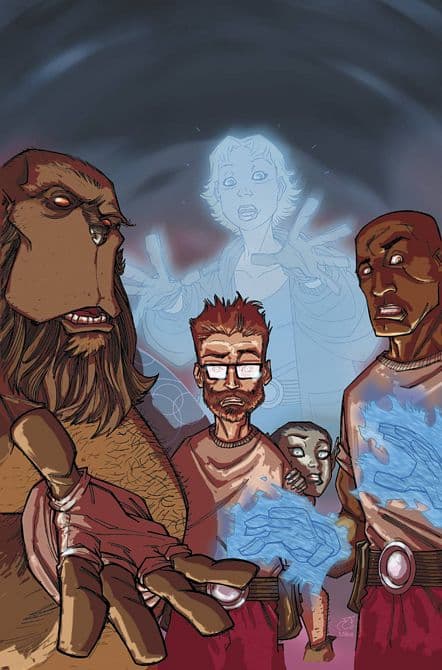 Cover Art for PERHAPANAUTS DANGER DOWN UNDER
