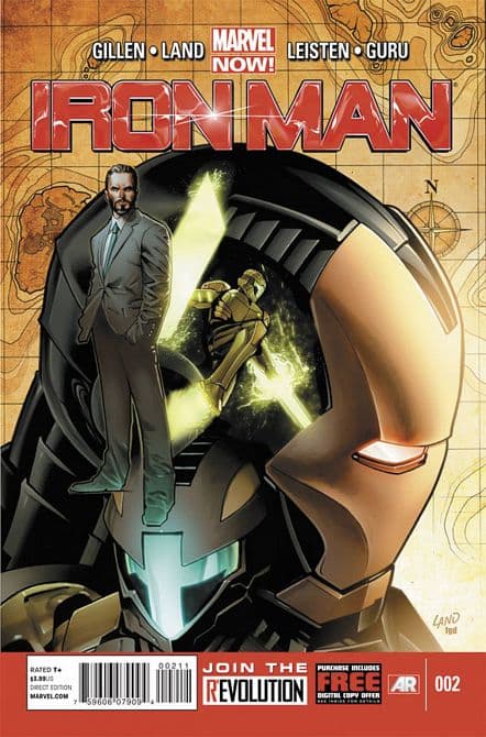 Cover Art for IRON MAN ( 2012-2014 )